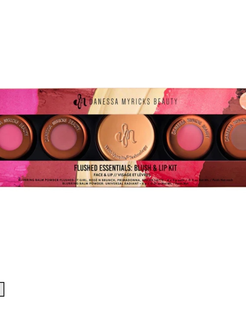 DANESSA MYRICKS BEAUTY
YUMMY SKIN FLUSHED ESSENTIALS KIT